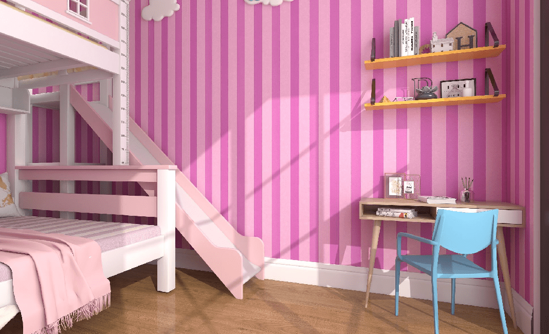 Giấy Dán Tường Trẻ Em - Phòng Cho Bé Gái BG-2060