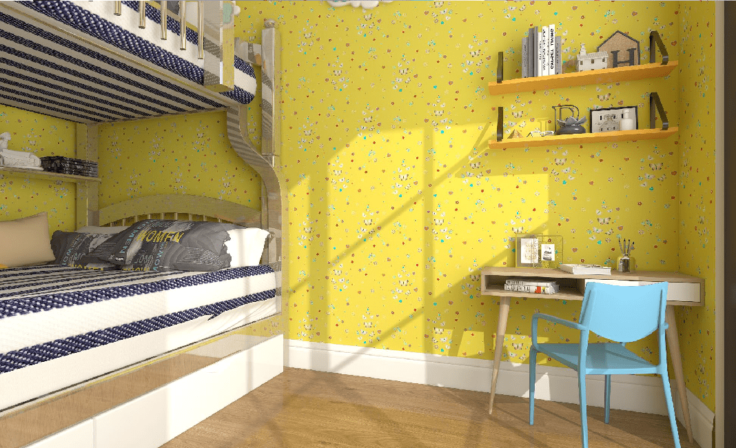 Giấy Dán Tường Trẻ Em - Phòng Cho Bé Gái BG-2066